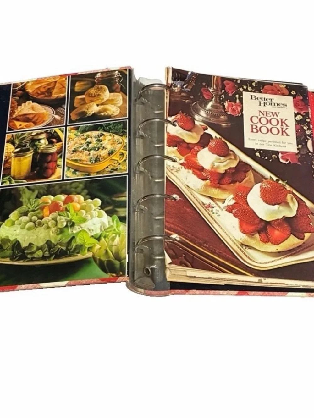 Vintage 1976 Better Homes and Gardens NEW COOK BOOK Binder Style